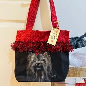 NWT Hand paint shoulder bag